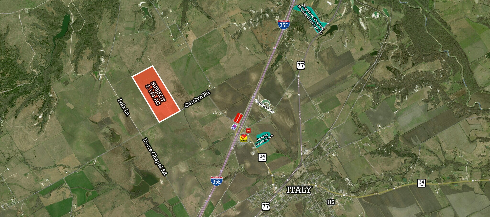 321 Carolyn Ln, Italy, TX à vendre Photo principale- Image 1 de 5