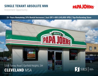 Plus de détails pour 5358 Turney Rd, Garfield Heights, OH - Commerce de détail à vendre