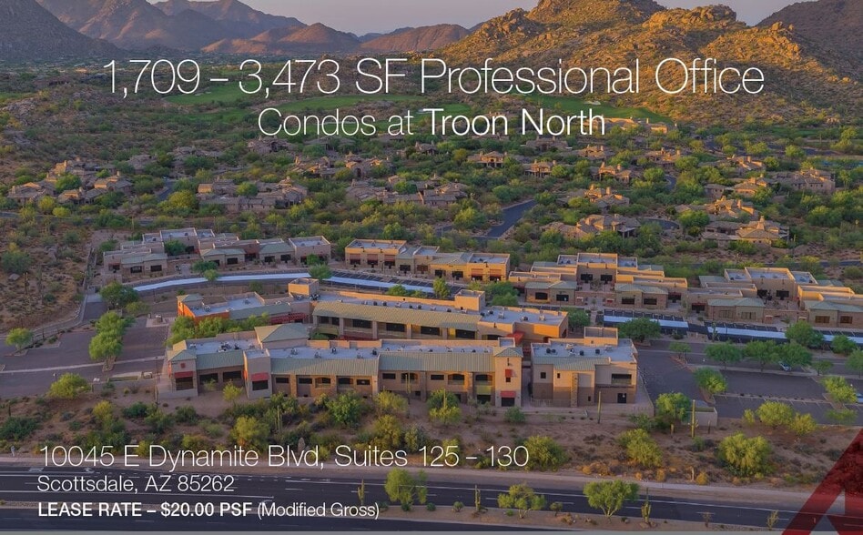 10045 E Dynamite Blvd, Scottsdale, AZ for lease - Aerial - Image 1 of 7