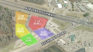 Plus de détails pour Highland Rd & Airline Hwy, Baton Rouge, LA - Terrain à louer