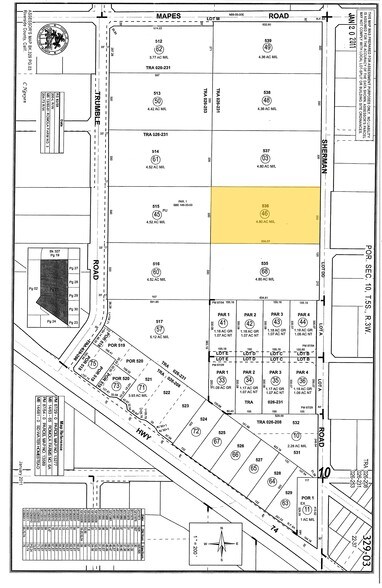 Sherman Rd, Romoland, CA à vendre - Plan cadastral - Image 2 de 2