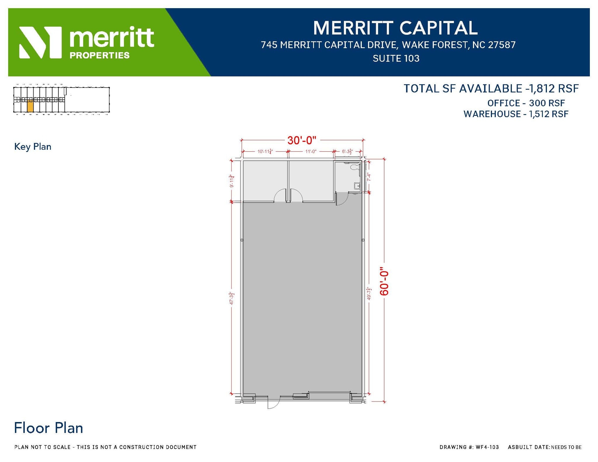 741 Merritt Capital Dr, Wake Forest, NC for lease Interior Photo- Image 1 of 1