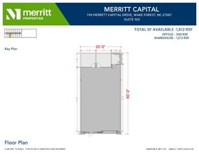 741 Merritt Capital Dr, Wake Forest, NC for lease Interior Photo- Image 1 of 1