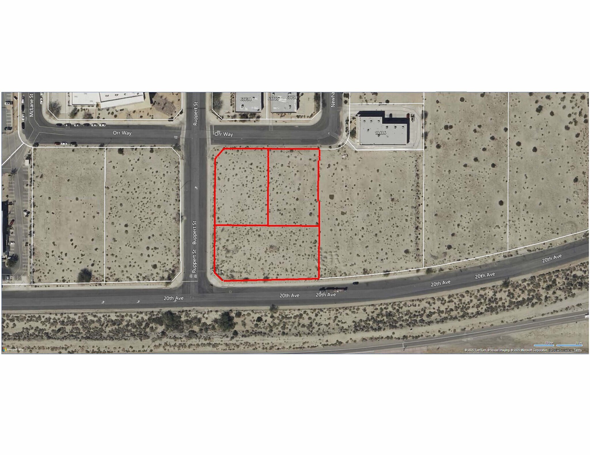 Rupert St & 20th Ave, N Palm Springs, CA à vendre Photo du bâtiment- Image 1 de 3