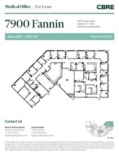 7900 Fannin St, Houston, TX for lease Floor Plan- Image 1 of 1