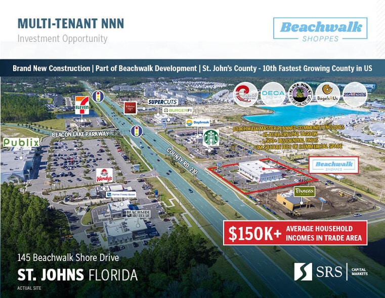 145 Beachwalk Shore Dr, Saint Johns, FL for lease - Primary Photo - Image 1 of 34