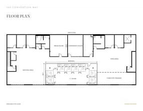 345 Convention Way, Redwood City, CA for lease Floor Plan- Image 1 of 1
