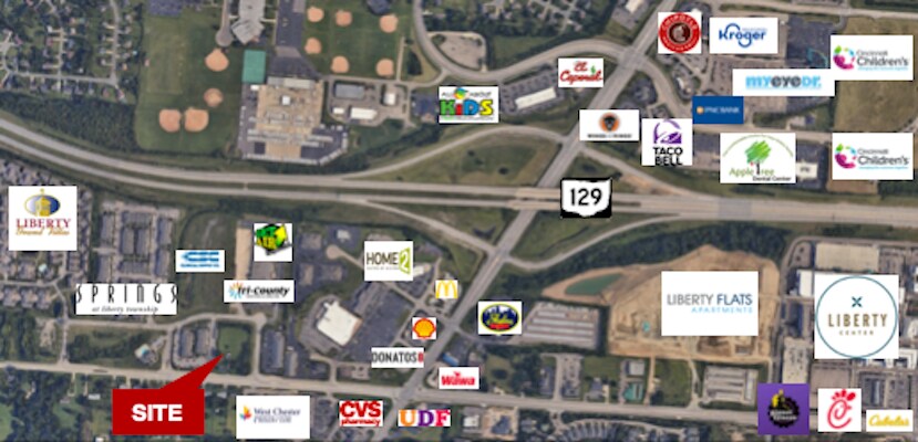 7026 Hamilton Mason Rd, Liberty Township, OH à vendre - Photo du bâtiment - Image 1 de 2