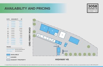 3058 State Highway 45, Glenn, CA à louer Plan de site- Image 2 de 3
