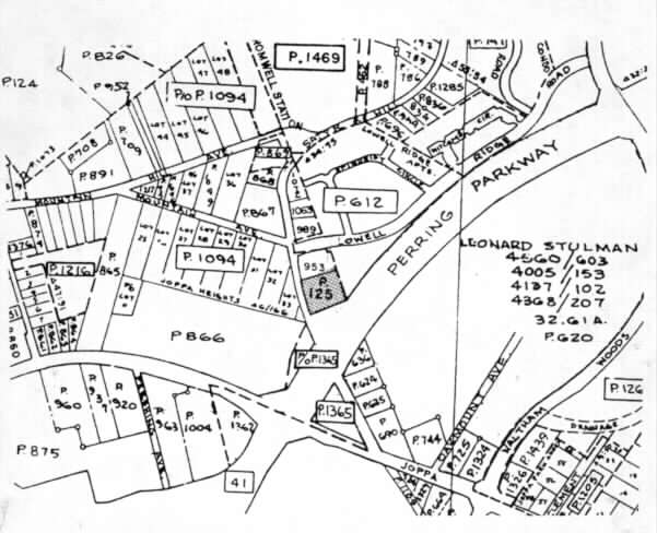 8831 Satyr Hill Rd, Parkville, MD à louer - Plan cadastral - Image 2 de 5