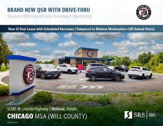 Plus de détails pour 11385 Lincoln Hwy, Mokena, IL - Commerce de détail à vendre