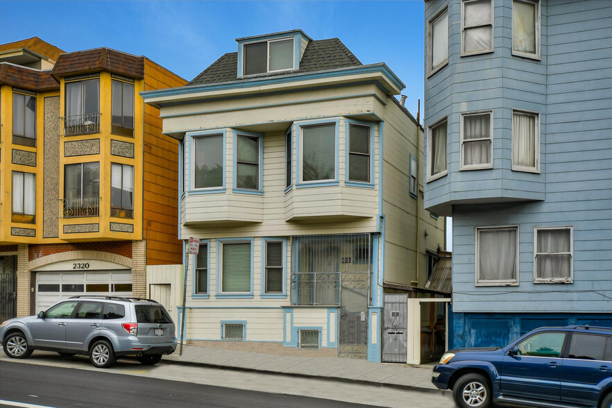 2306 Geary Blvd, San Francisco, CA à vendre - Photo du bâtiment - Image 1 de 1