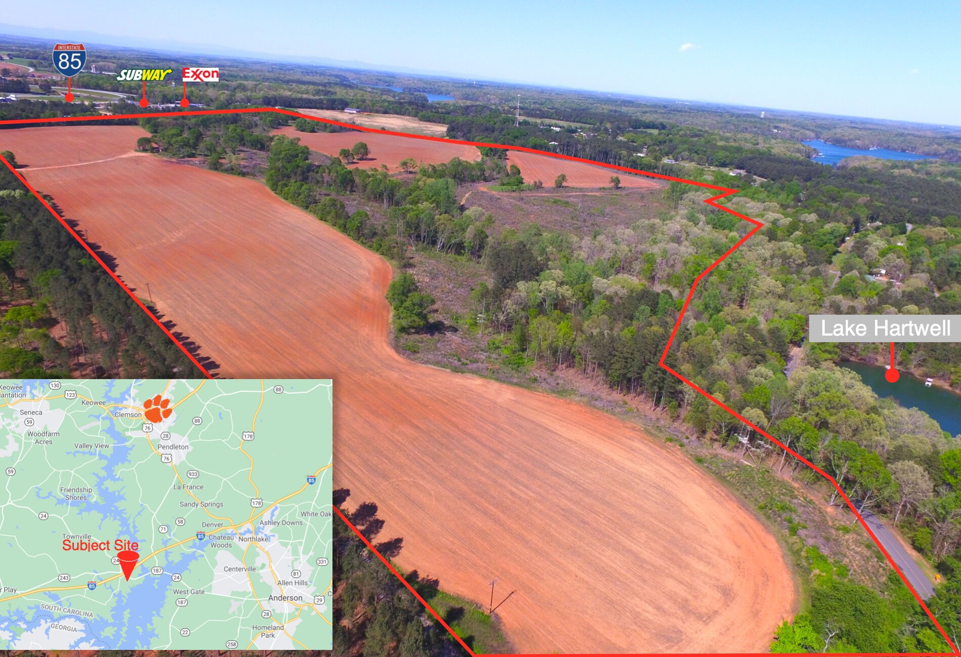 6407 Highway 24, Townville, SC à vendre Photo du bâtiment- Image 1 de 6