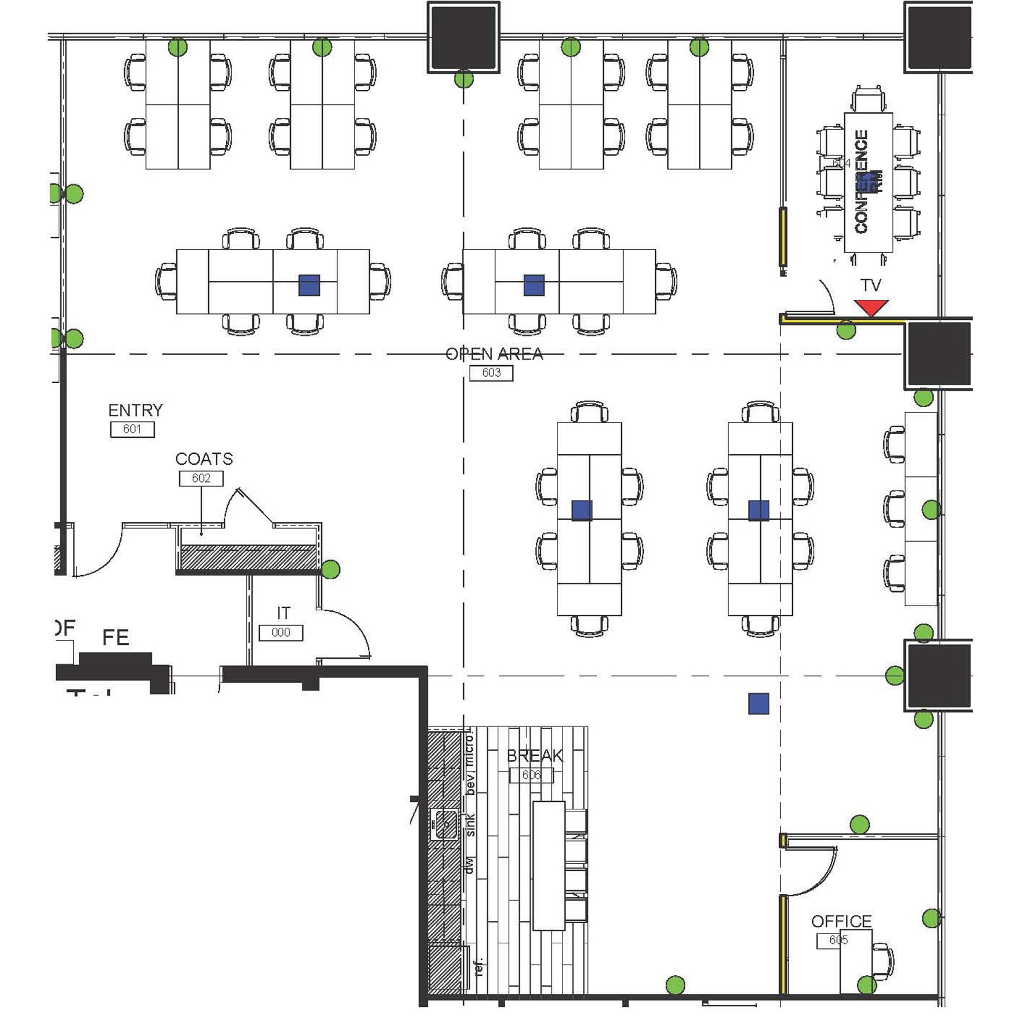 1801 Broadway, Denver, CO for lease Floor Plan- Image 1 of 1