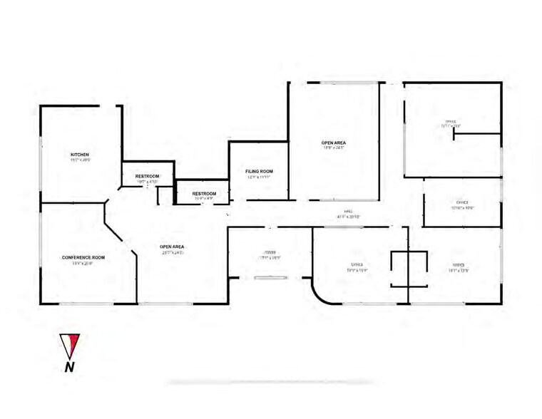 30881 Beverly Rd, Romulus, MI à louer - Plan d’étage - Image 3 de 3