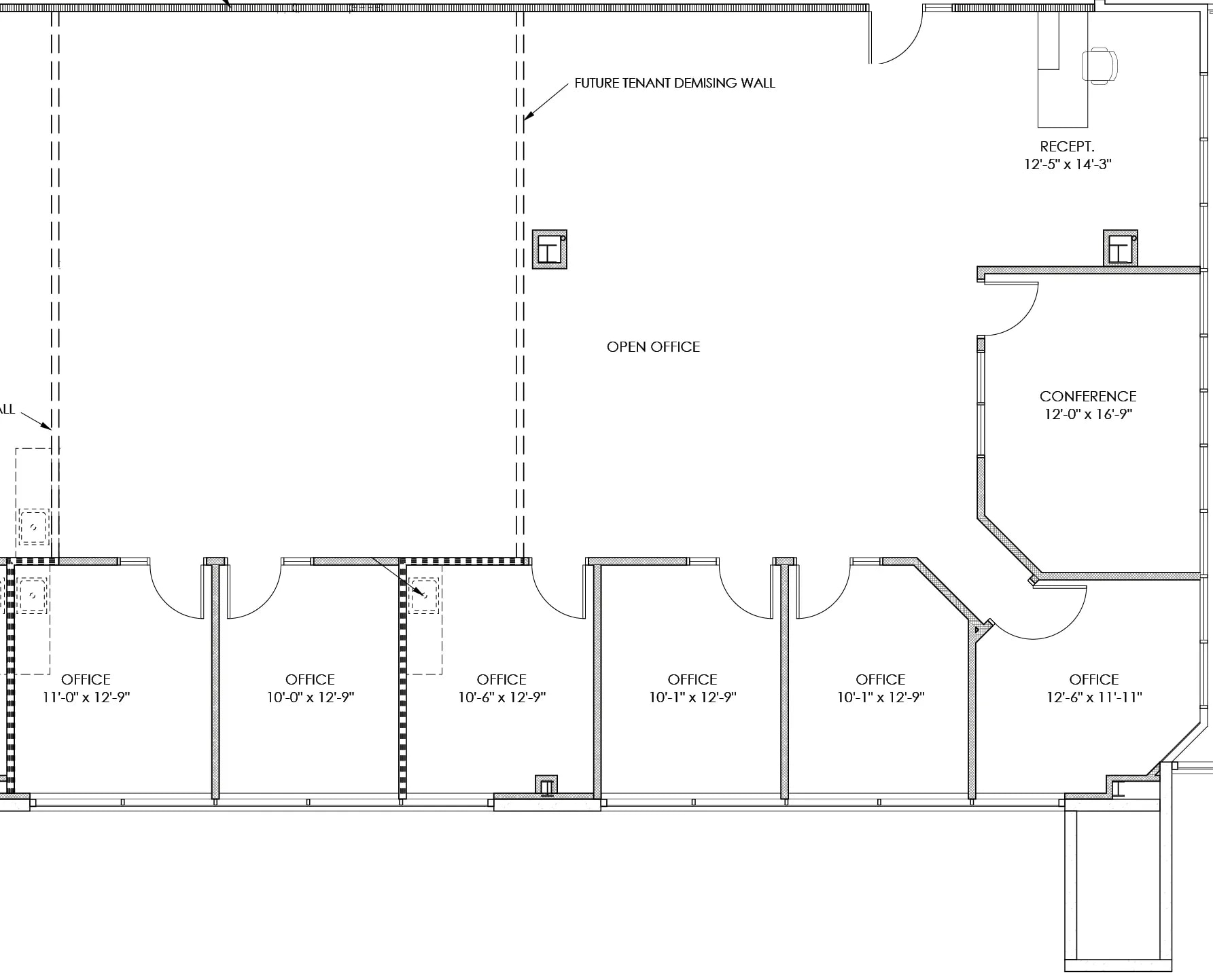 963 N Gilbert Rd, Gilbert, AZ for lease Floor Plan- Image 1 of 1