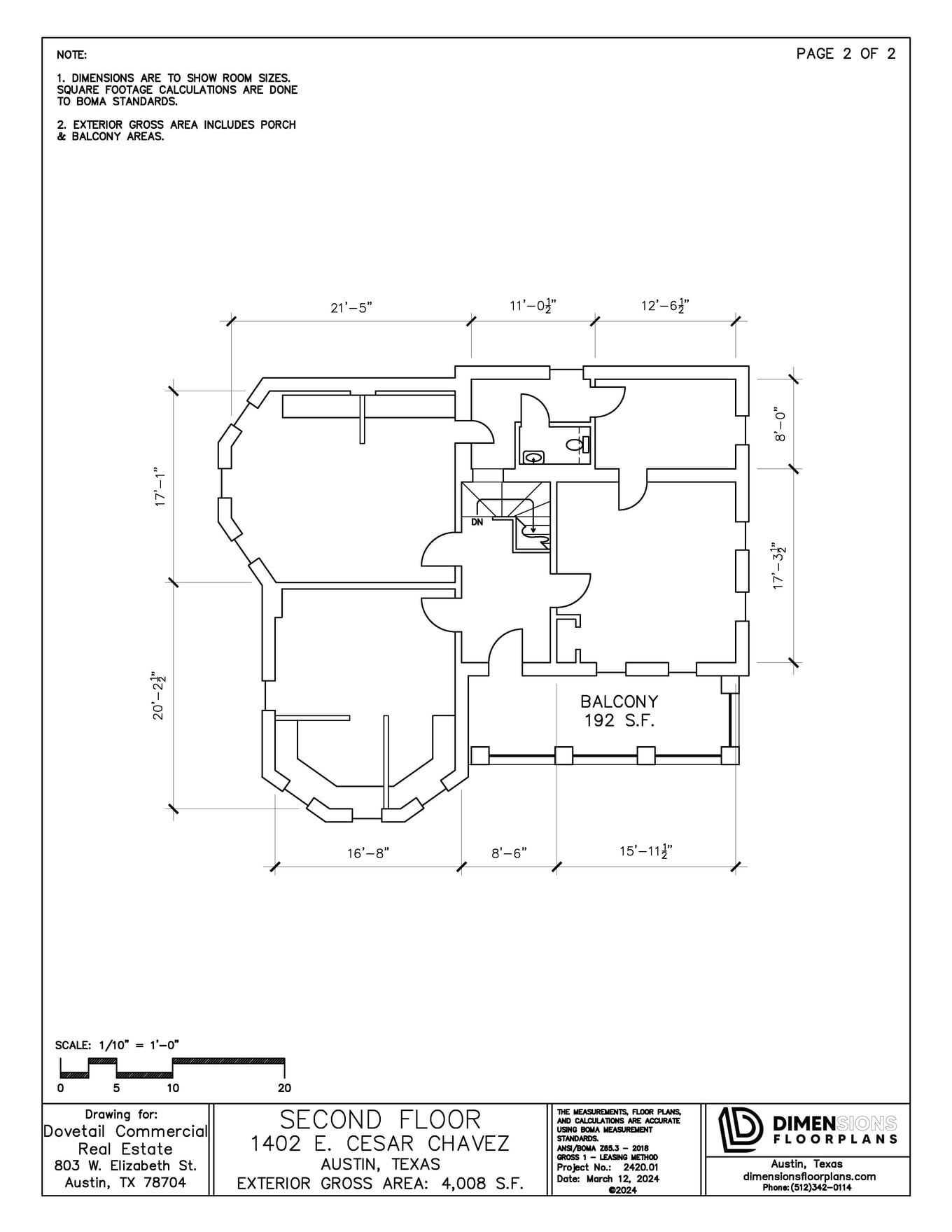 1402 E Cesar Chavez St, Austin, TX for lease Floor Plan- Image 1 of 1