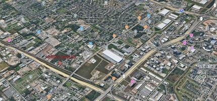 14725 W Hardy Rd, Houston, TX - Aerial map view