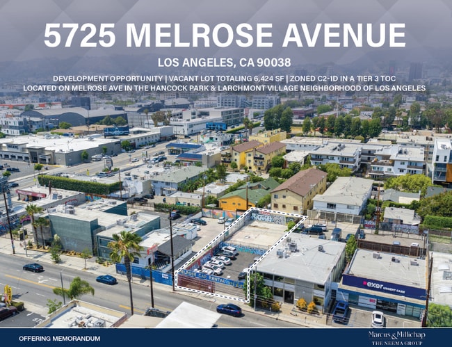 More details for 5725 Melrose Ave, Los Angeles, CA - Land for Sale