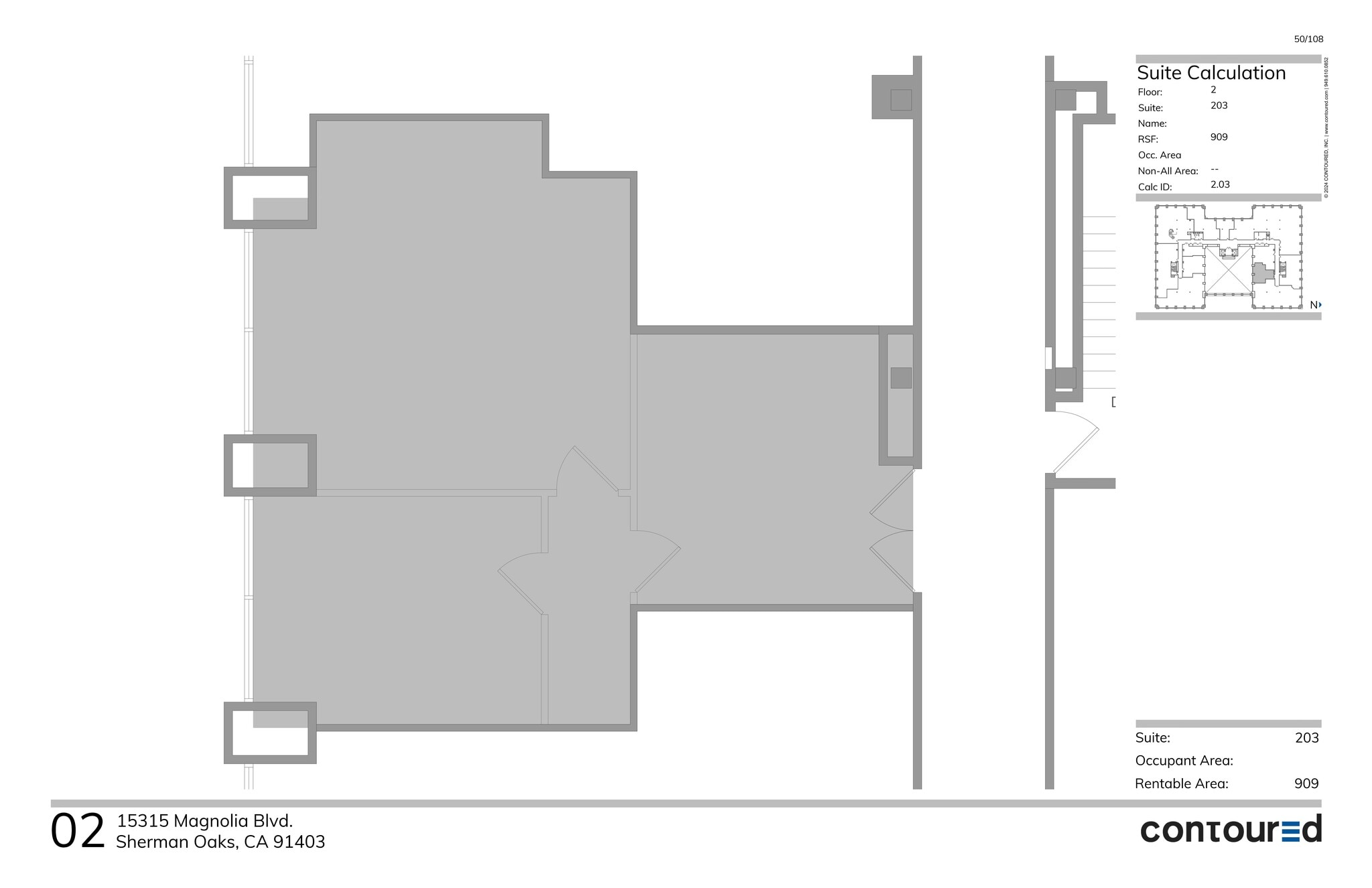 15315 Magnolia Blvd, Sherman Oaks, CA for lease Site Plan- Image 1 of 1