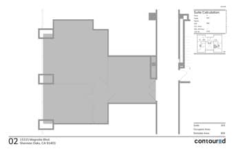 15315 Magnolia Blvd, Sherman Oaks, CA for lease Site Plan- Image 1 of 1