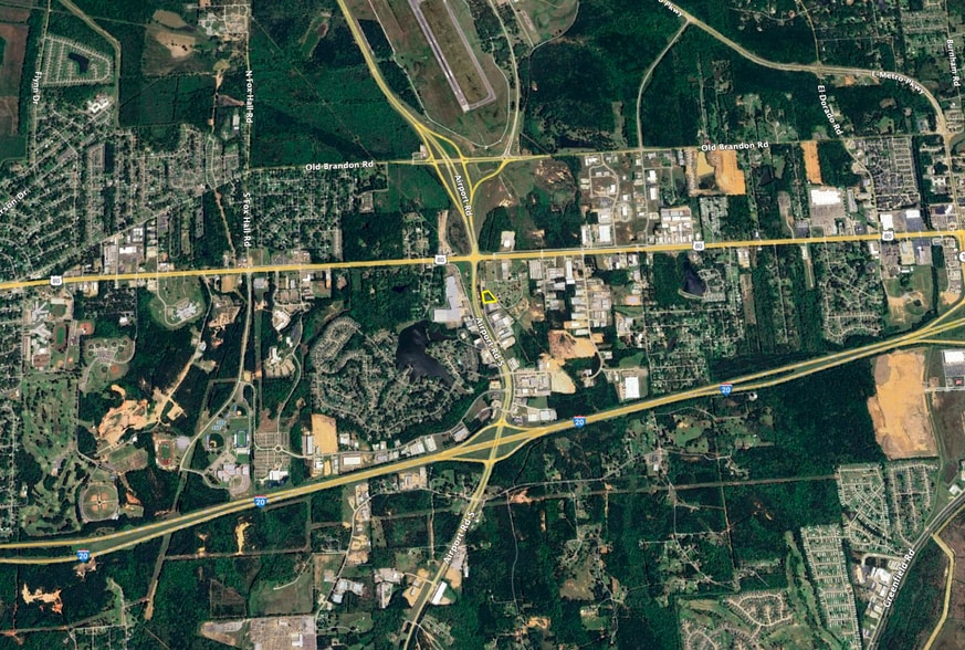 Highway 475/Airport Road, Pearl, MS for sale - Aerial - Image 2 of 2