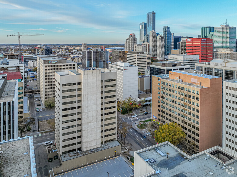 10707 100th Ave NW, Edmonton, AB for lease - Aerial - Image 3 of 3