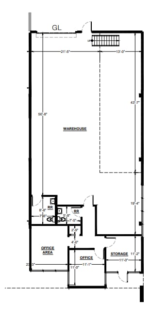 9560 Chesapeake Dr, San Diego, CA for lease Floor Plan- Image 1 of 1