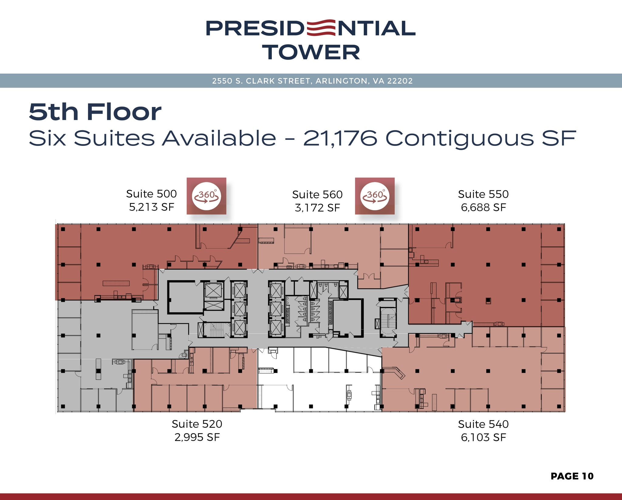 2550 S Clark St, Arlington, VA for lease Interior Photo- Image 1 of 1