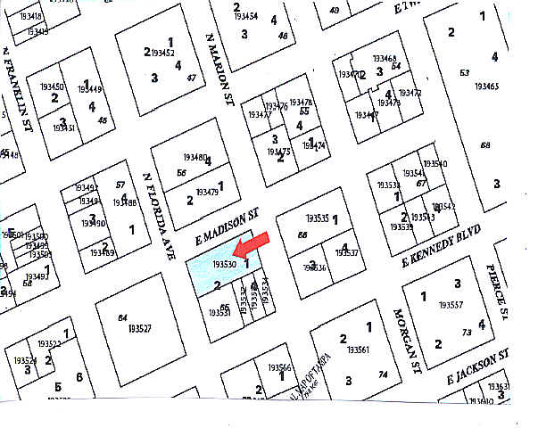425 N Florida Ave, Tampa, FL à louer - Plan cadastral - Image 3 de 7