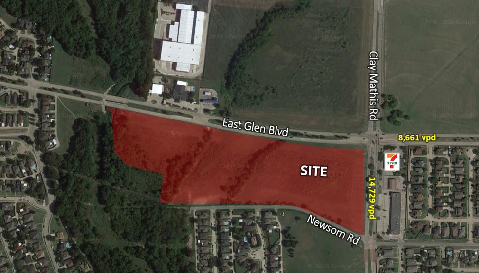 East Glen SWC Blvd, Mesquite, TX for sale - Building Photo - Image 1 of 1