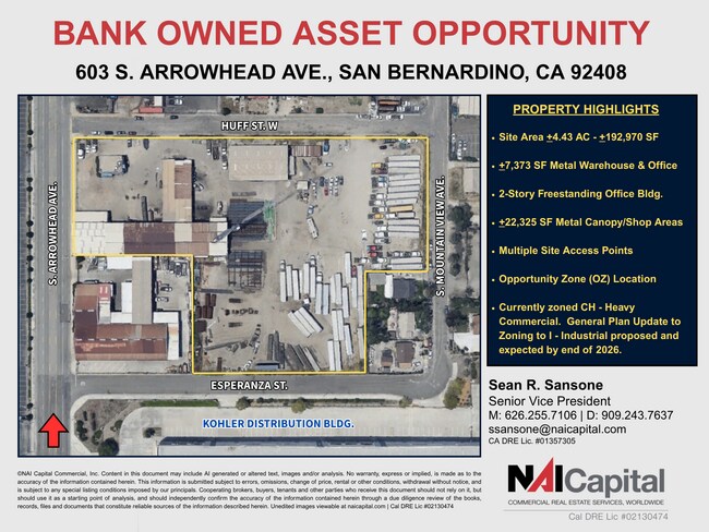 More details for 603 S Arrowhead Ave, San Bernardino, CA - Industrial for Sale