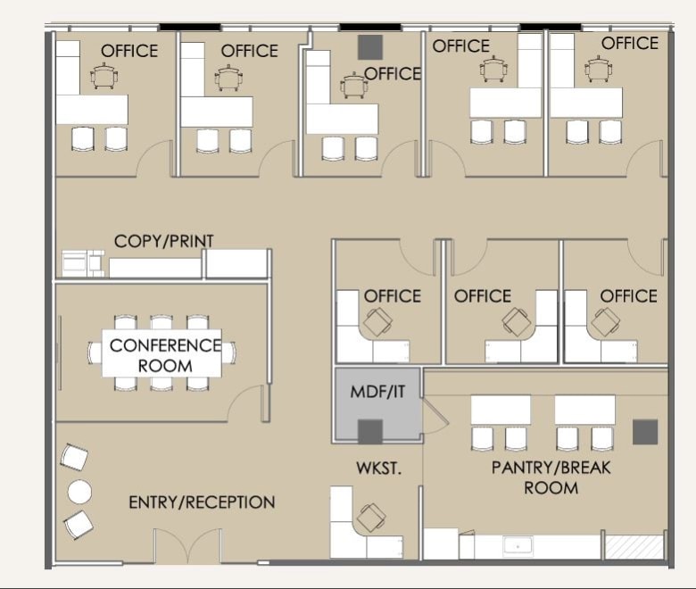 101 Constitution Ave NW, Washington, DC à louer Plan d’étage- Image 1 de 1