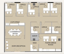 101 Constitution Ave NW, Washington, DC à louer Plan d’étage- Image 1 de 1