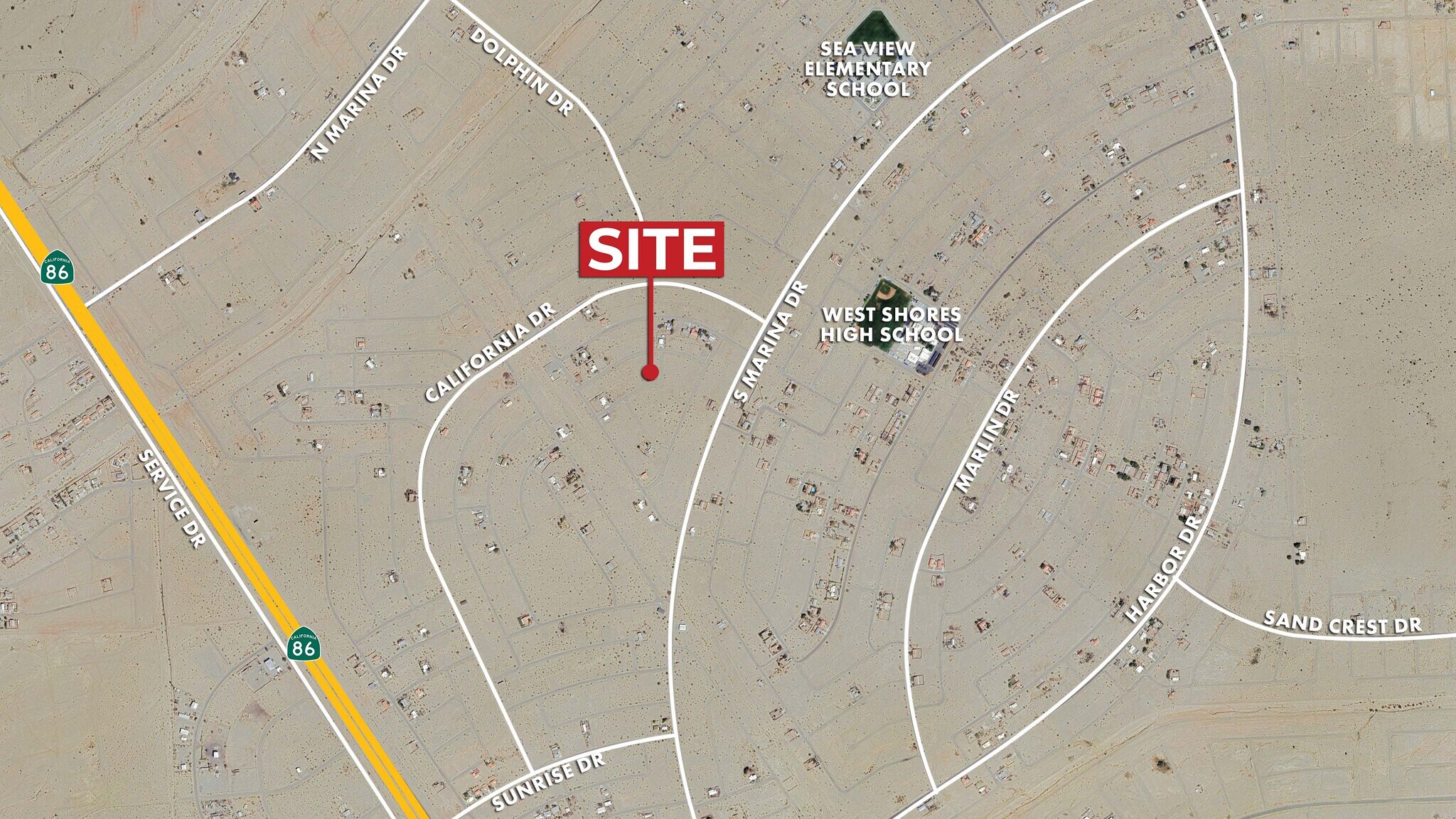 1226 Gabriel Ave, Thermal, CA for sale Aerial- Image 1 of 3