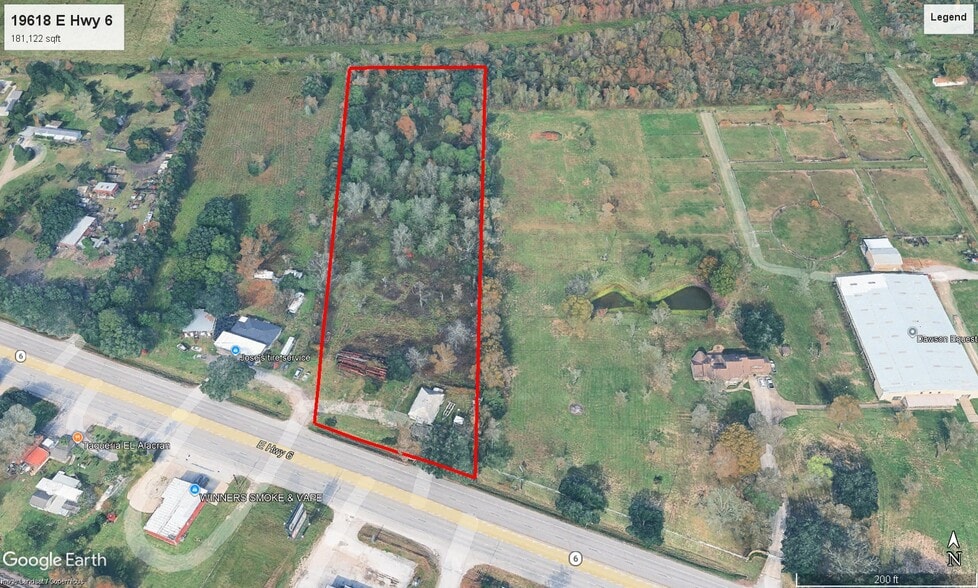 19618 E Highway 6, Alvin, TX for sale - Building Photo - Image 1 of 5
