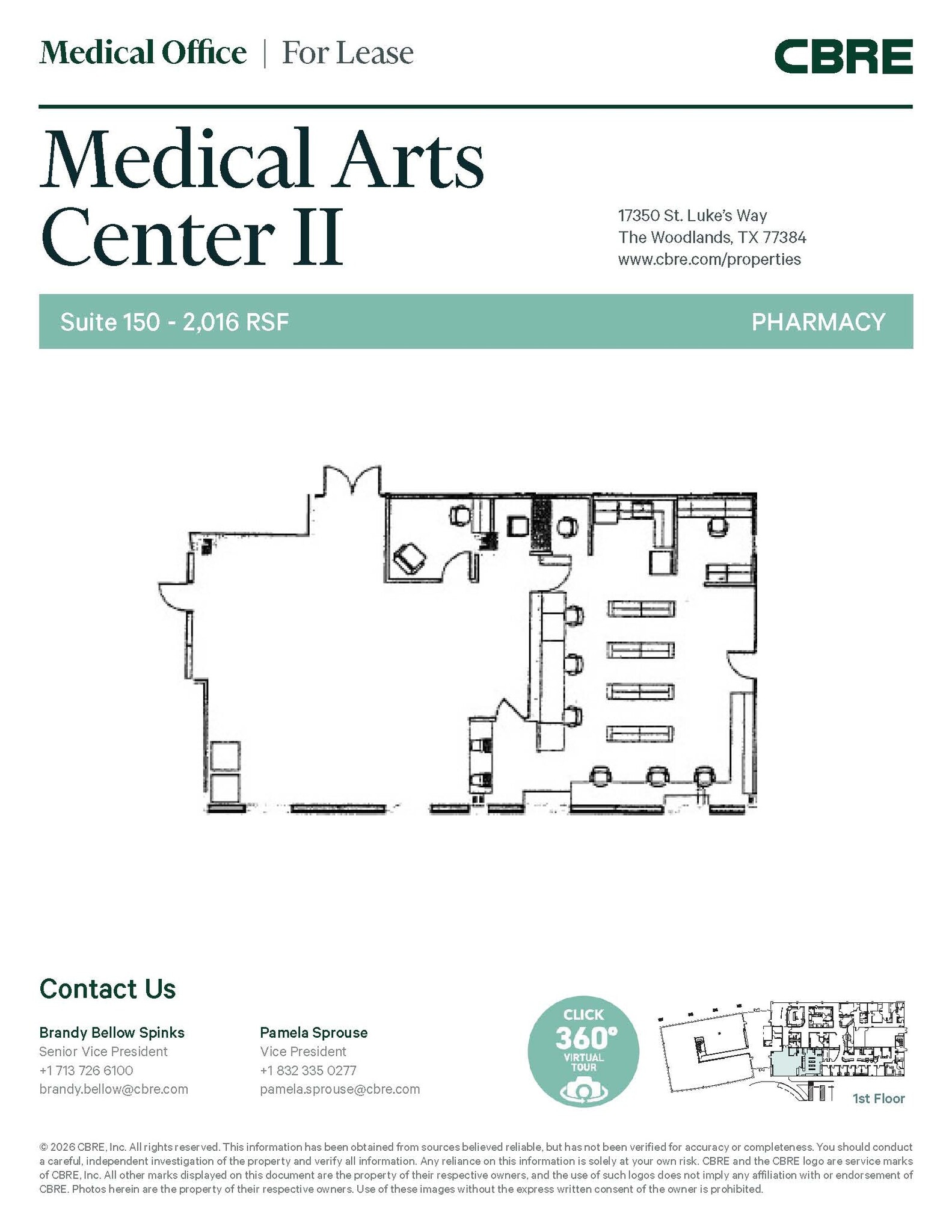 17350 St. Lukes Way, The Woodlands, TX à louer Photo intérieure- Image 1 de 1