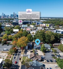 1204 The Plaza, Charlotte, NC - Aerial  map view