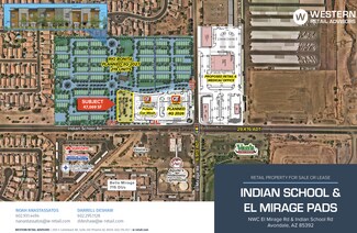 Plus de détails pour NW El Mirage Rd & Indian School Rd, Avondale, AZ - Terrain à vendre
