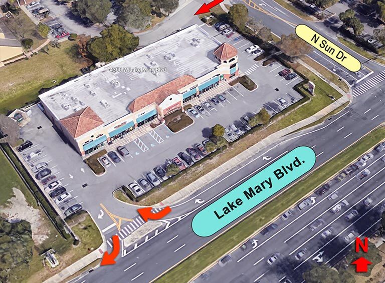 4300 W Lake Mary Blvd, Lake Mary, FL for lease - Aerial - Image 2 of 4