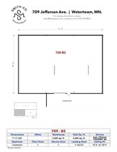 701-709 Jefferson Ave SW, Watertown, MN for lease Site Plan- Image 1 of 1