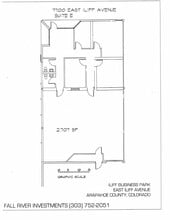 7700 E Iliff Ave, Denver, CO for lease Site Plan- Image 1 of 1