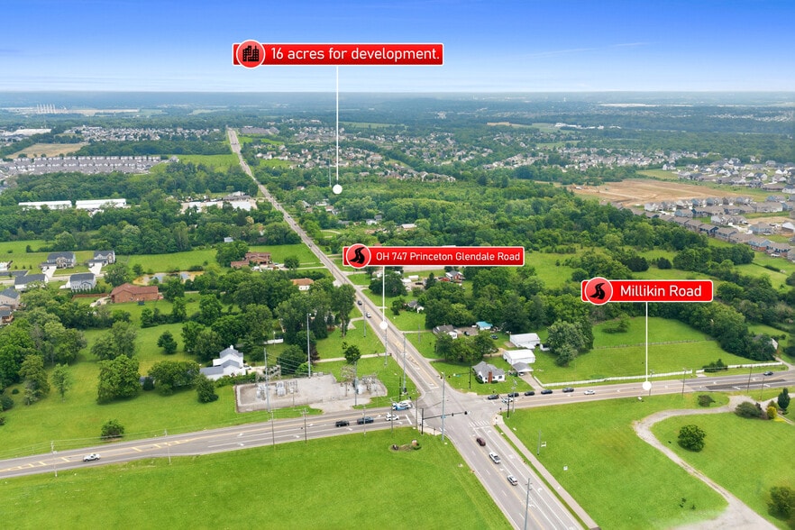5794 Princeton Glendale Rd, Liberty Twp, OH for sale - Aerial - Image 3 of 6