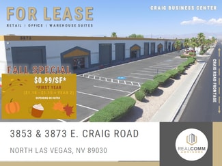 More details for 3853 E Craig Rd, North Las Vegas, NV - Industrial for Lease