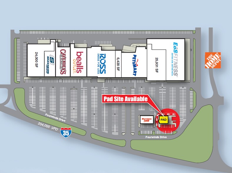 I 35, San Antonio, TX à louer - Photo principale - Image 1 de 2