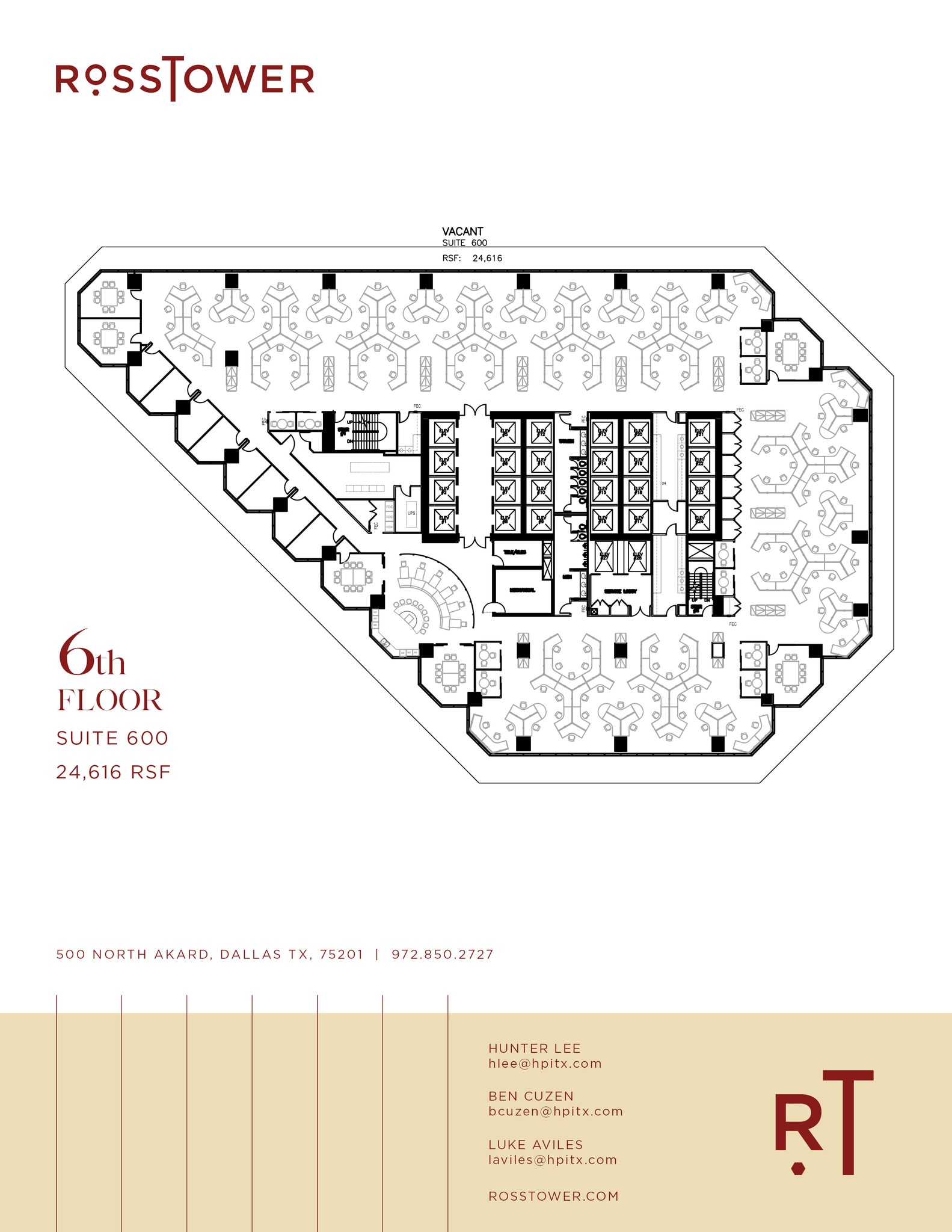 500 N Akard St, Dallas, TX for lease Floor Plan- Image 1 of 1