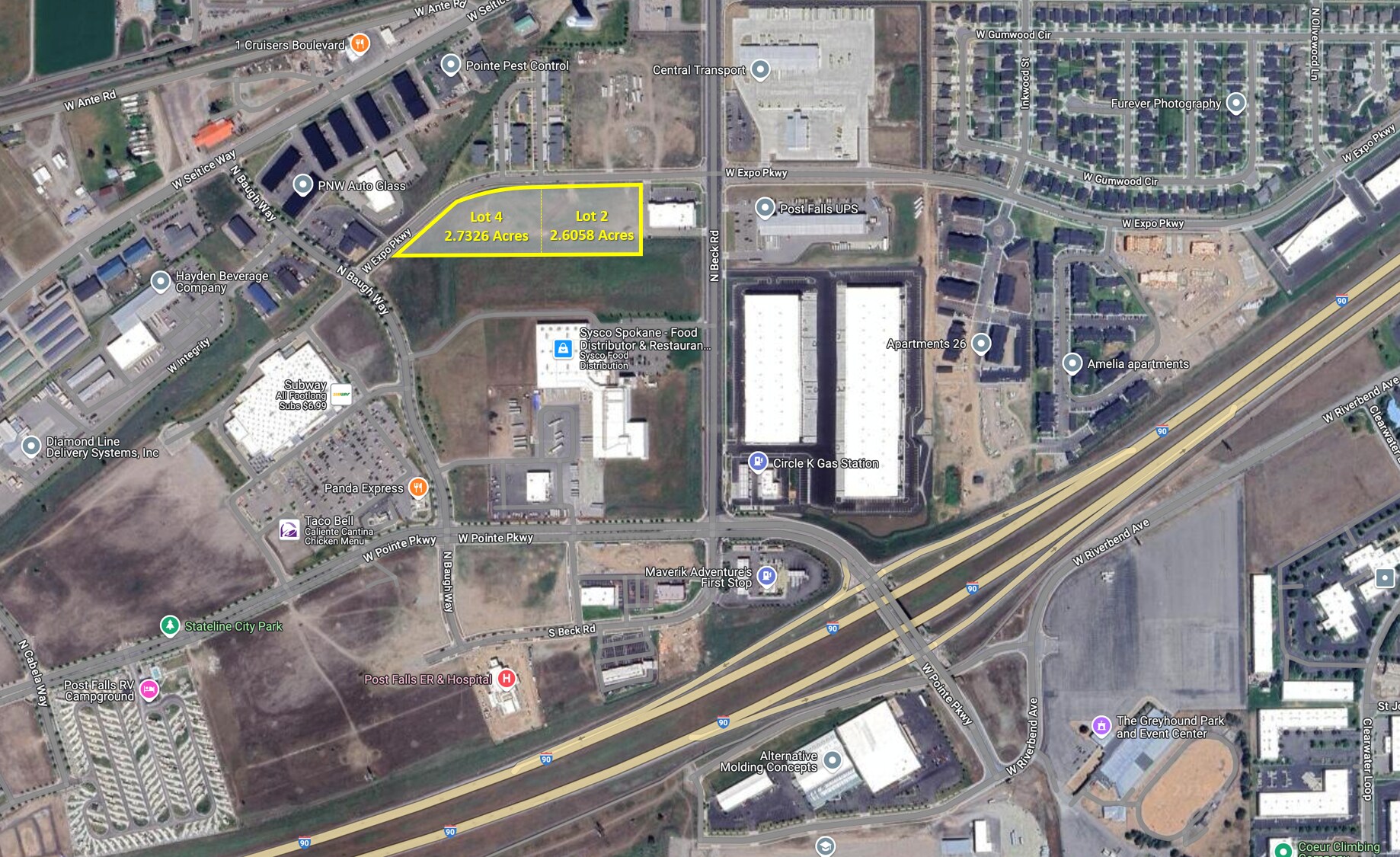 5750 W Expo Pkwy, Post Falls, ID à vendre Photo du bâtiment- Image 1 de 2