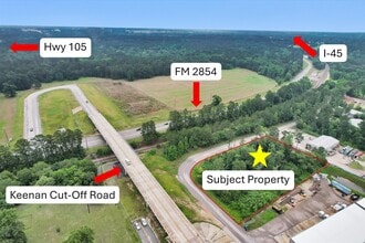 18417 Keenan Cut Off Rd, Montgomery, TX - Aerial  map view - Image1