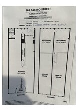 566-570 Castro St, San Francisco, CA à louer Plan de site- Image 1 de 1
