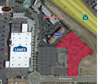 Plus de détails pour 525 W Avenue P-4, Palmdale, CA - Terrain à louer